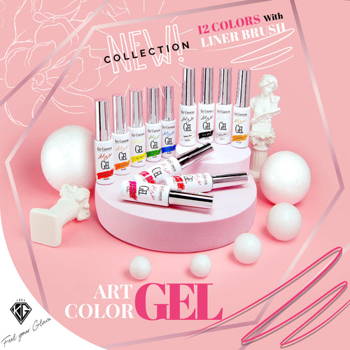 NAIL ART COLOR GEL POLISH