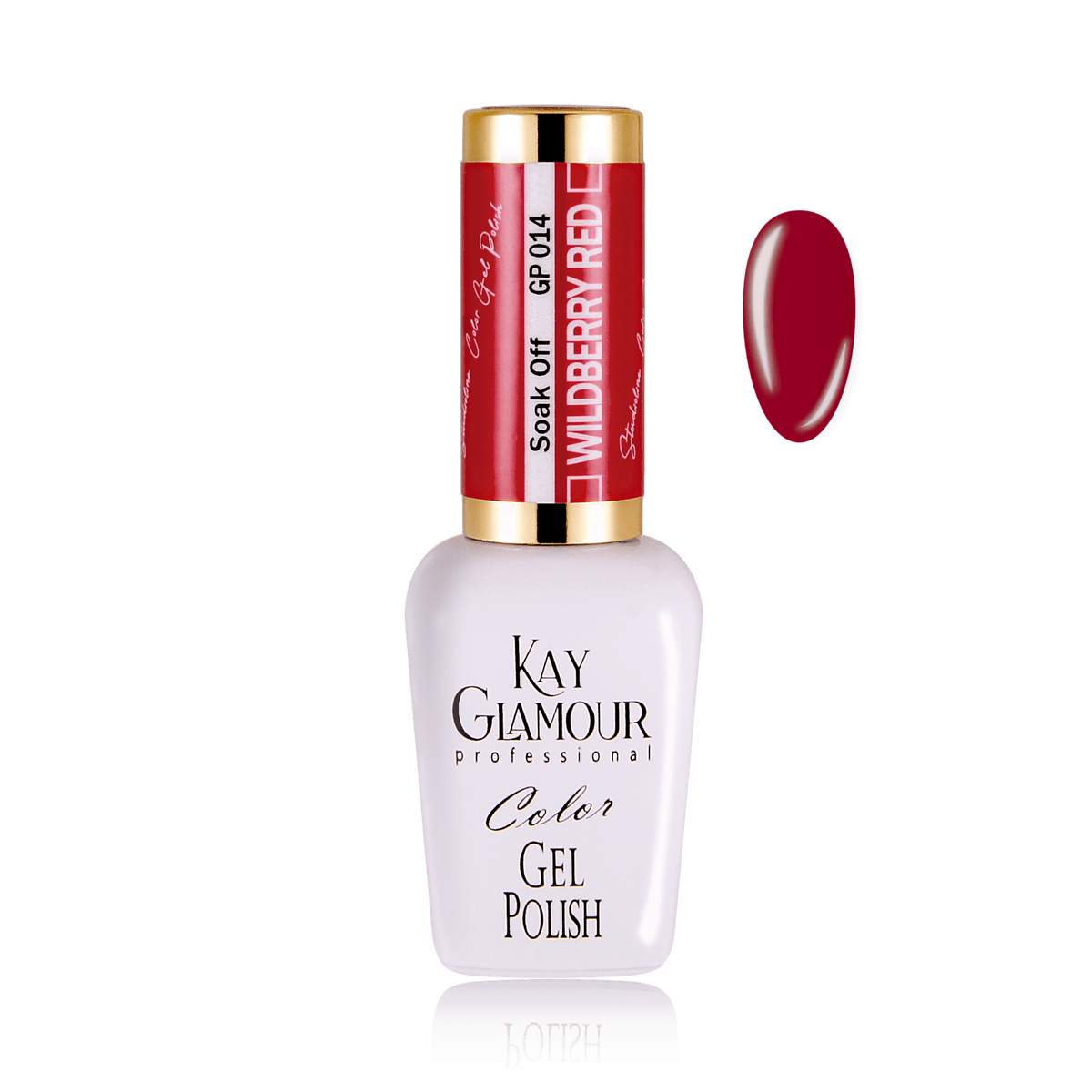 GEL POLISH WILDBERRY RED