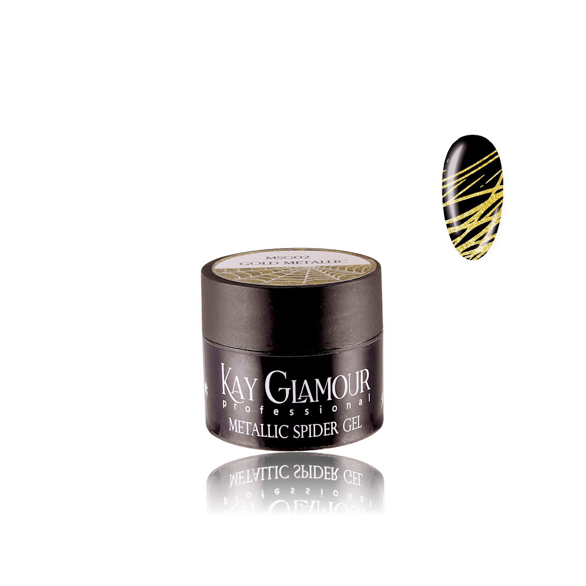METALLIC SPIDER GEL GOLD