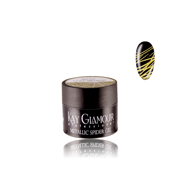 METALLIC SPIDER GEL GOLD