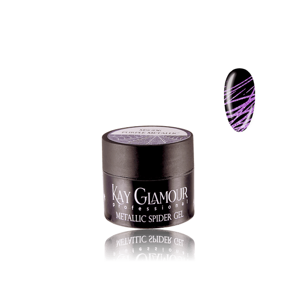METALLIC SPIDER GEL PURPLE