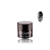 METALLIC SPIDER GEL SILVER