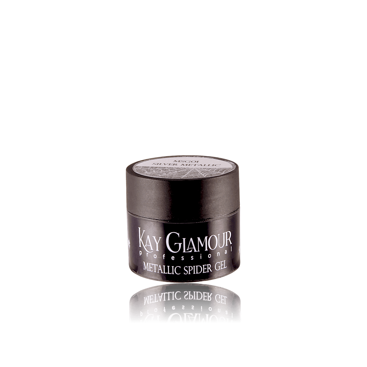 METALLIC SPIDER GEL SILVER
